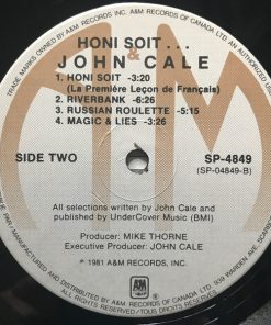 John Cale - Honi Soit (LP, Album) (Mint (M)) - Image 4
