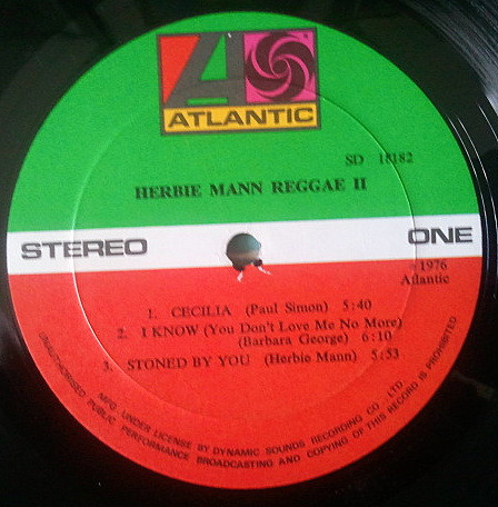 Herbie Mann - Reggae II (LP, Album) (Very Good Plus (VG+)) - Image 3