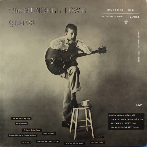 The Mundell Lowe Quartet - The Mundell Lowe Quartet (LP, Album, Mono, RE) (Near Mint (NM or M-)) - Image 3