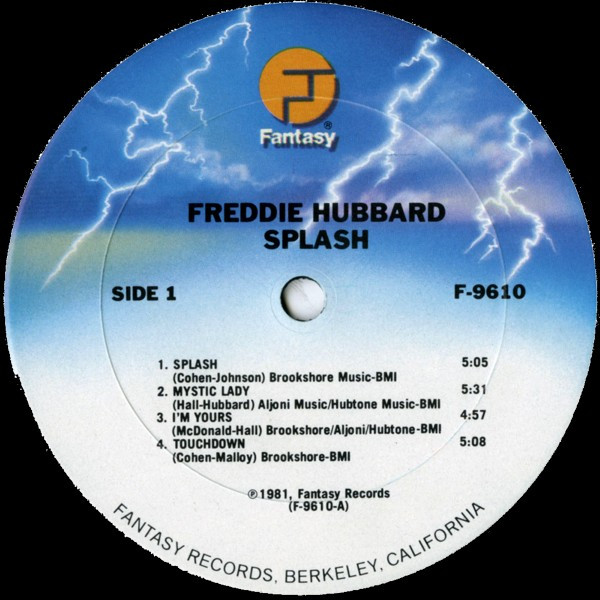 Freddie Hubbard - Splash (LP, Album) (Very Good Plus (VG+)) - Image 5