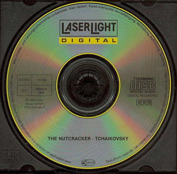 Pyotr Ilyich Tchaikovsky - Berliner Symphoniker, Peter Wohlert - The Nutcracker (Highlights) (CD, Album) (Very Good Plus (VG+)) - Image 3