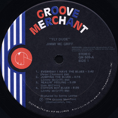 Jimmy McGriff - Fly Dude (LP, Album) (Very Good Plus (VG+)) - Image 2