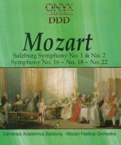 Mozart* - Camerata Academica Salzburg, Mozart Festival Orchestra (2) - Salzburg Symphony No. 1 & No. 2 / Symphony No. 16 ~ No. 18. ~ No. 22 (CD, Album) (Near Mint (NM or M-))