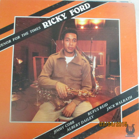 Ricky Ford - Tenor For The Times (LP, Album) (Very Good Plus (VG+)) - Image 5