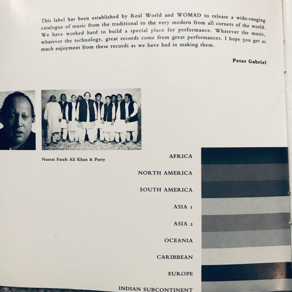 Nusrat Fateh Ali Khan & Party - The Last Prophet (CD, Album) (Near Mint (NM or M-)) - Image 4