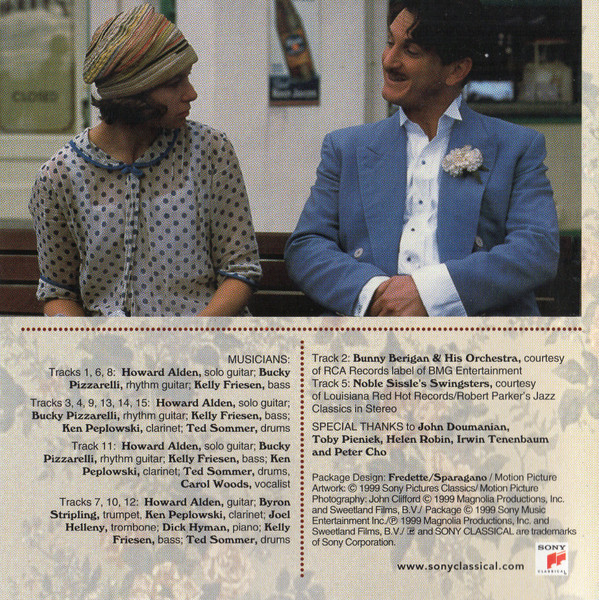 Various - Sweet And Lowdown (Music From The Motion Picture Written And Directed By Woody Allen) (CD, Album) (Near Mint (NM or M-)) - Image 4