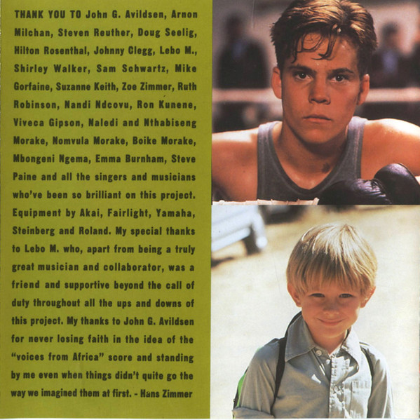 Various - The Power Of One (Original Motion Picture Soundtrack) (CD) (Near Mint (NM or M-)) - Image 5