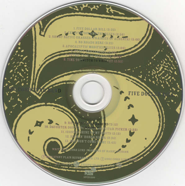 The Corb Lund Band - Five Dollar Bill (CD, Album) (Near Mint (NM or M-)) - Image 3