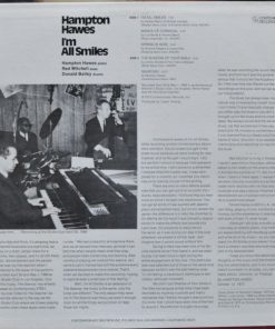 Alternative view of Hampton Hawes - I'm All Smiles (LP, Album) (Very Good Plus (VG+))