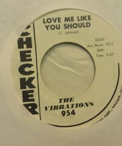 Alternative view of The Vibrations - So Blue / Love Me Like You Should (7", Promo) (Very Good (VG))