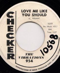 The Vibrations - So Blue / Love Me Like You Should (7", Promo) (Very Good (VG)) - Image 4