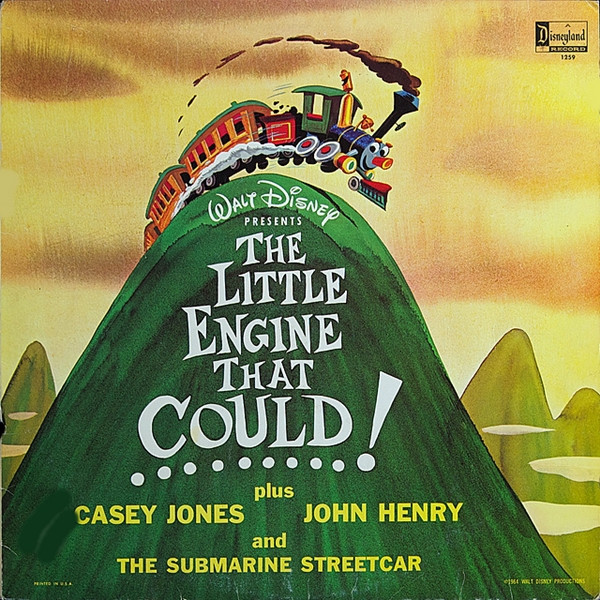 Laura Olsher, Bill Kanady - The Little Engine That Could (LP, Album, RP) (Mint (M))