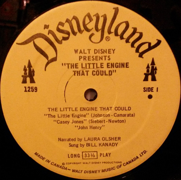 Laura Olsher, Bill Kanady - The Little Engine That Could (LP, Album, RP) (Mint (M)) - Image 3