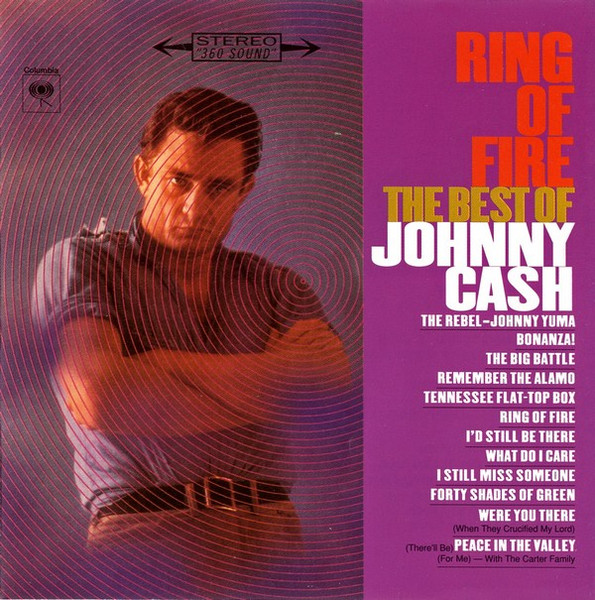 Johnny Cash - Ring Of Fire (The Best Of Johnny Cash) (CD, Comp, RE) (Mint (M))