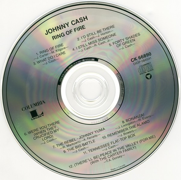 Johnny Cash - Ring Of Fire (The Best Of Johnny Cash) (CD, Comp, RE) (Mint (M)) - Image 3