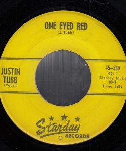 Justin Tubb - I'd Know You Anywhere / One Eyed Red (7", Single) (Near Mint (NM or M-))