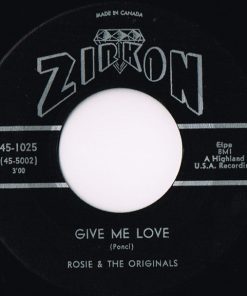 Alternative view of Rosie & The Originals - Angel Baby / Give Me Love (7", Single) (Very Good Plus (VG+))