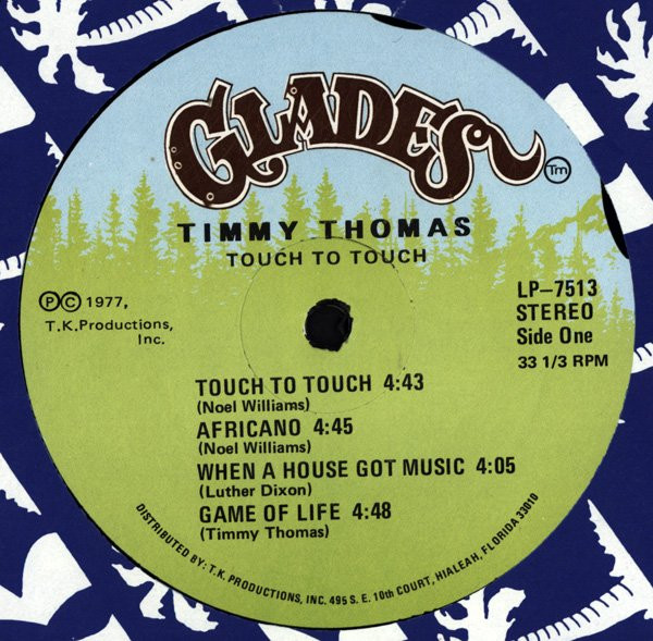 Timmy Thomas - Touch To Touch (LP, Album) (Mint (M)) - Image 3