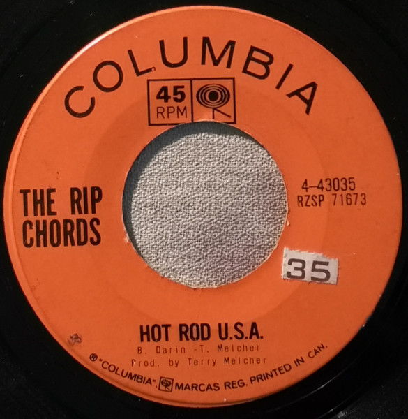 The Rip Chords - Three Window Coupe (7") (Near Mint (NM or M-)) - Image 2