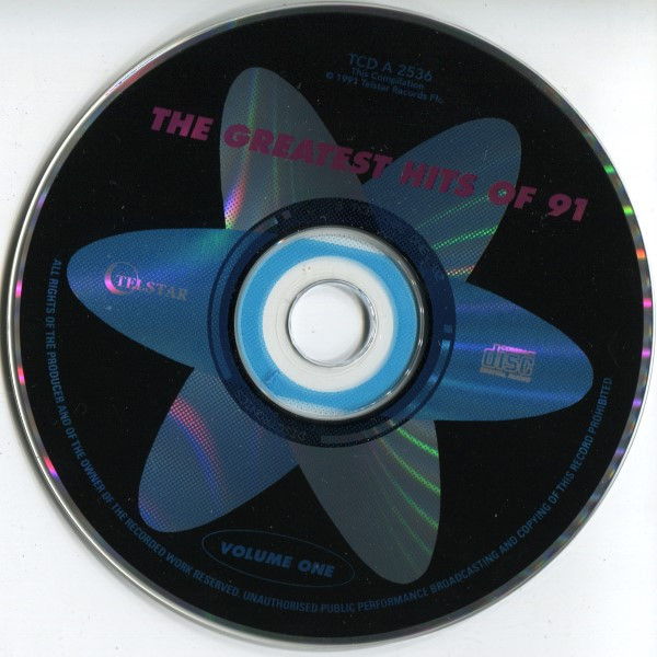 Various - The Greatest Hits Of 91 (Volume One) (CD, Comp) (Near Mint (NM or M-)) - Image 5