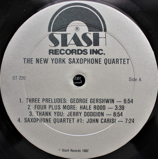 The New York Saxophone Quartet - An American Experience (LP, Album) (Very Good Plus (VG+)) - Image 3