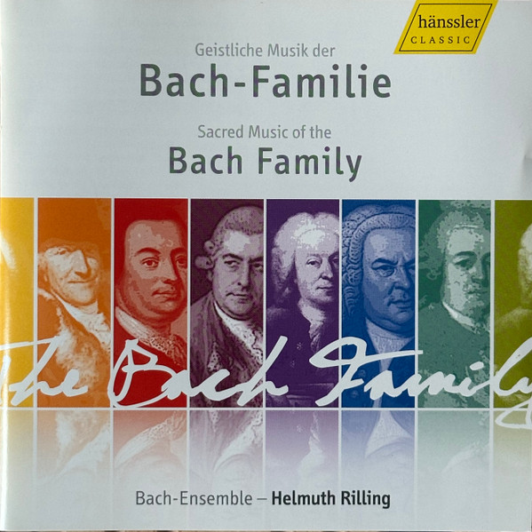 Bach-Ensemble Conducted By Helmuth Rilling - Sacred Music Of The Bach Family (3xCD, Comp) (Mint (M))