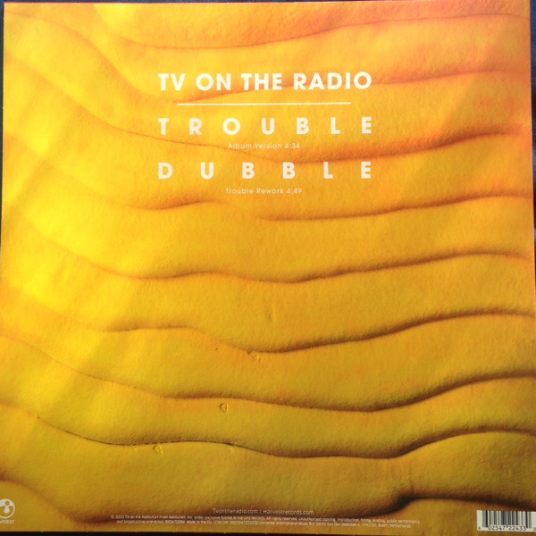 TV On The Radio - Trouble (12", RSD, Blu) (Very Good Plus (VG+)) - Image 2