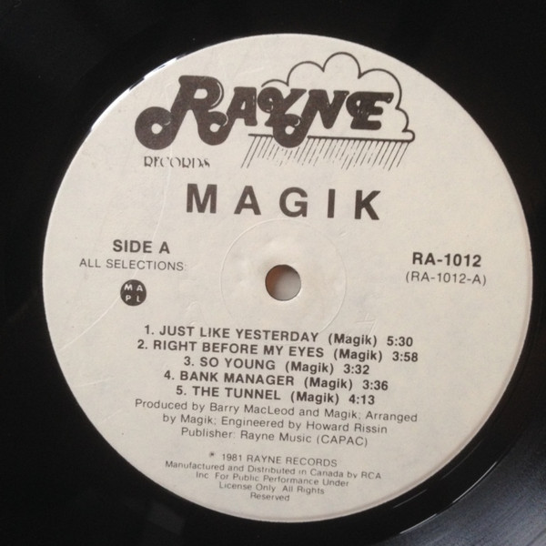 Magik (8) - Magik (LP, Album) (Very Good Plus (VG+)) - Image 3