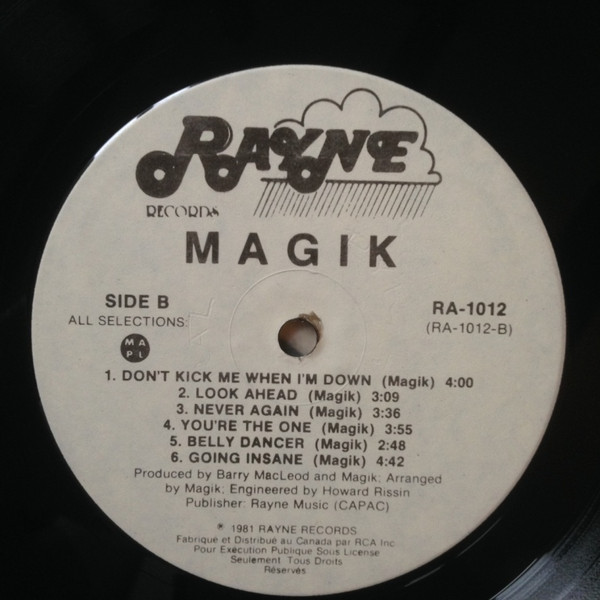Magik (8) - Magik (LP, Album) (Very Good Plus (VG+)) - Image 4