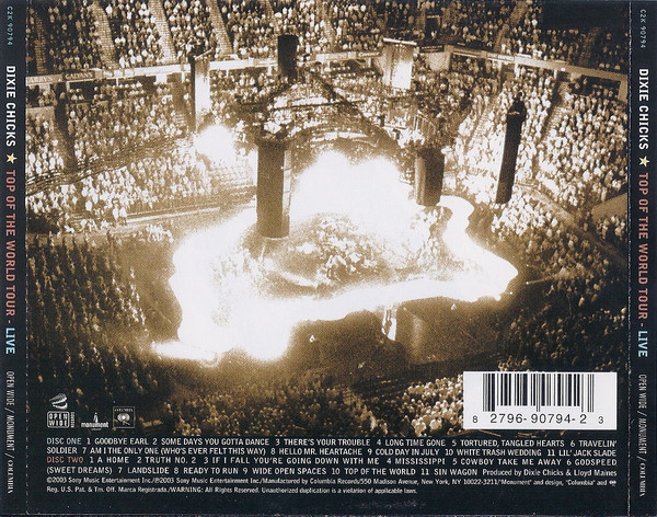 Dixie Chicks - Top Of The World Tour (Live) (2xCD, Album) (Mint (M)) - Image 2