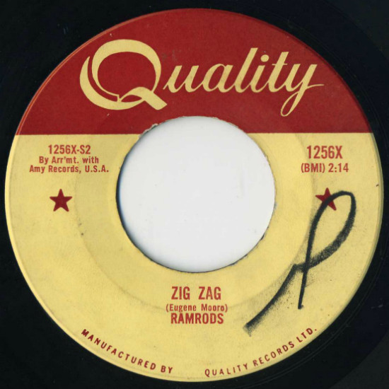 The Ramrods - (Ghost) Riders In The Sky (7", Single) (Near Mint (NM or M-)) - Image 2