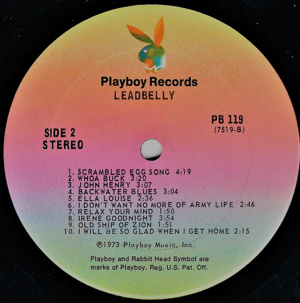 Leadbelly - Leadbelly (LP, Album, Gat) (Very Good Plus (VG+)) - Image 5