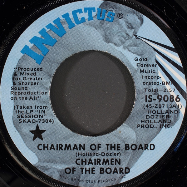 Chairmen Of The Board - Chairman Of The Board (7", Single, Los) (Near Mint (NM or M-))