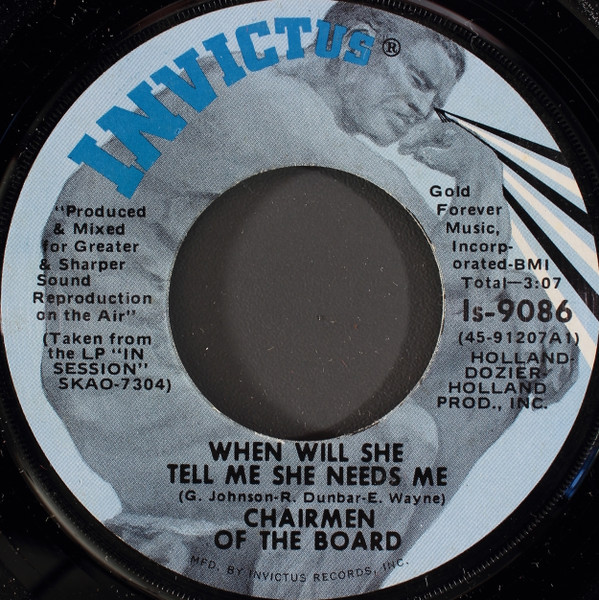 Chairmen Of The Board - Chairman Of The Board (7", Single, Los) (Near Mint (NM or M-)) - Image 2