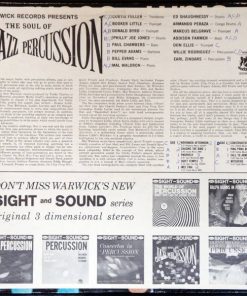 Alternative view of Various - The Soul Of Jazz Percussion (LP, Album, Mono) (Near Mint (NM or M-))
