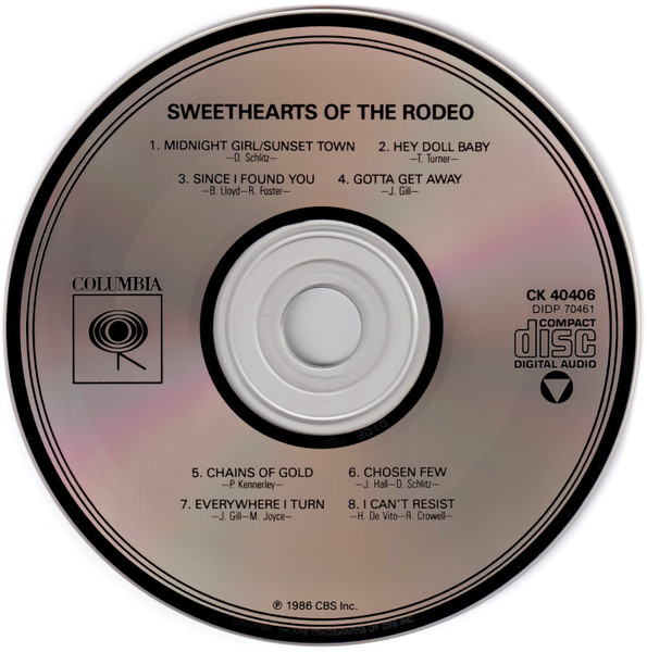 Sweethearts Of The Rodeo - Sweethearts Of The Rodeo (CD, Album) (Mint (M)) - Image 3