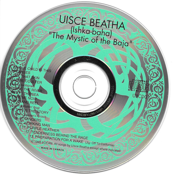 Uisce Beatha - The Mystic Of The Baja (CD, Album) (Near Mint (NM or M-)) - Image 4