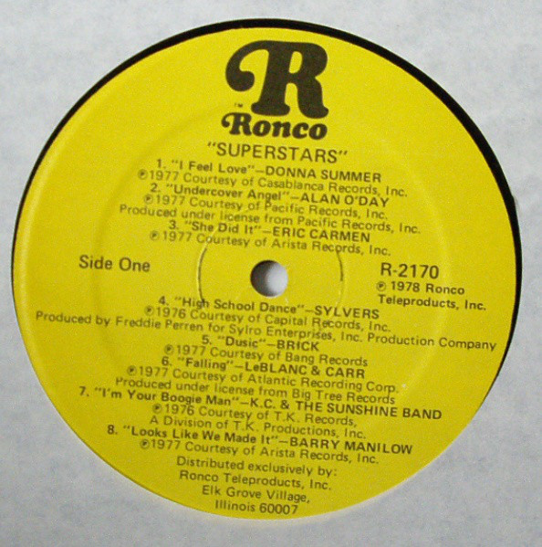 Various - Superstars (LP, Comp) (Mint (M)) - Image 3