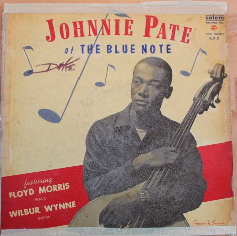 Johnny Pate - Johnnie Pate At The Blue Note (LP, Album, Mono) (Very Good Plus (VG+))