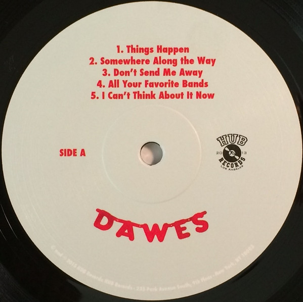 Dawes (2) - All Your Favorite Bands (LP, Album) (Near Mint (NM or M-)) - Image 3