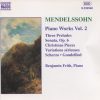 Mendelssohn*, Benjamin Frith - Piano Works Vol. 2 (CD, Album) (Near Mint (NM or M-))