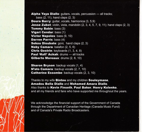 Alpha Yaya Diallo - Immé (CD, Album, Dig) (Near Mint (NM or M-)) - Image 4
