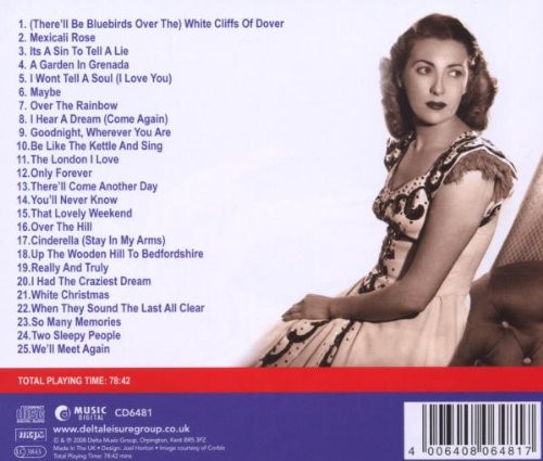Vera Lynn - 25 Great Songs (CD, Comp) (Near Mint (NM or M-)) - Image 2