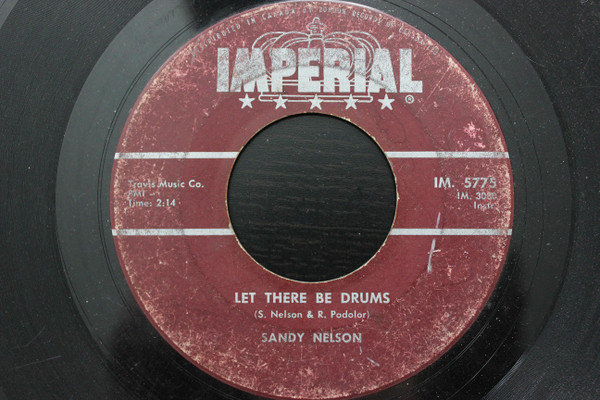 Sandy Nelson - Let There Be Drums (7", Single) (Near Mint (NM or M-))