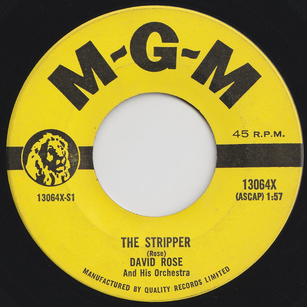 David Rose & His Orchestra - The Stripper (7") (Near Mint (NM or M-))