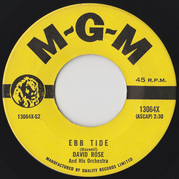 David Rose & His Orchestra - The Stripper (7") (Near Mint (NM or M-)) - Image 2
