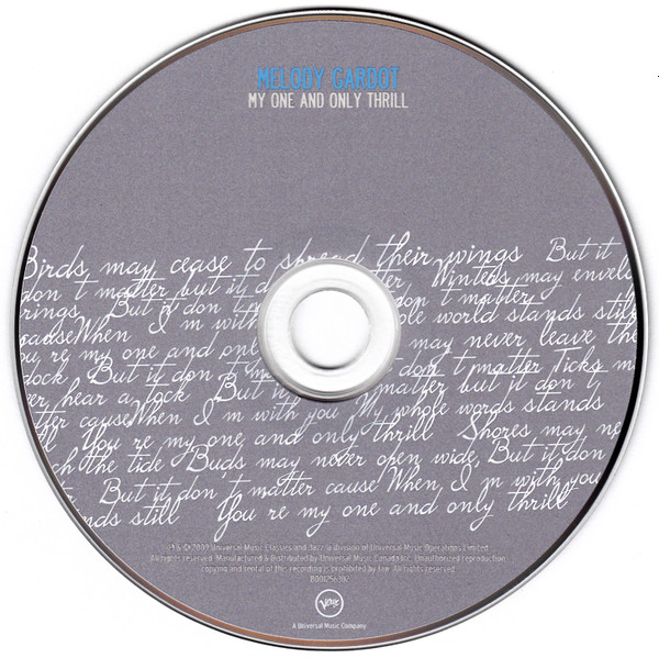 Melody Gardot - My One And Only Thrill (CD, Album) (Near Mint (NM or M-)) - Image 3