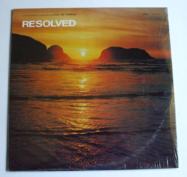 UML Concert Chorale - Resolved (LP, Album) (Mint (M))