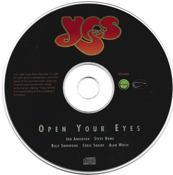 Yes - Open Your Eyes (CD, Album) (Near Mint (NM or M-)) - Image 3