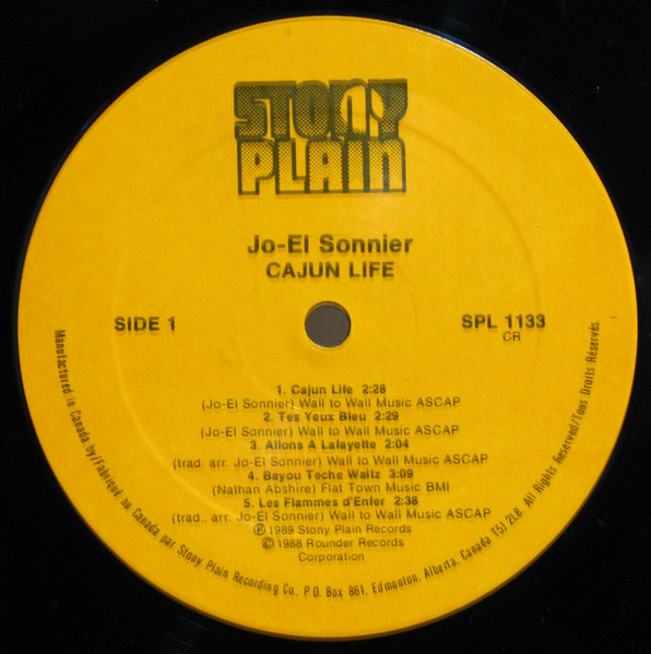 Jo-El Sonnier - Cajun Life (LP, Album) (Near Mint (NM or M-)) - Image 3